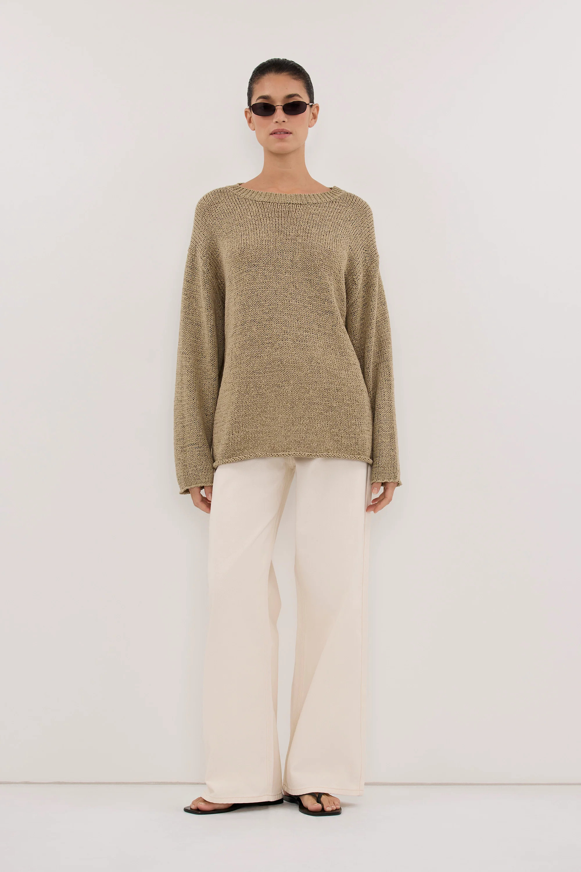 MIREYA ELM TEXTURED KNIT JUMPER | DISSH
