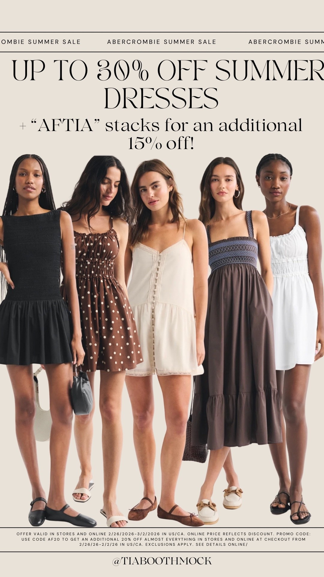 Give me all the easy/comfy summer dresses!!! ☀️These are my faves from the @abercrombie sale and my code AFTIA gets you an extra 15% off on top of the sale! #AbercrombiePartner

#LTKSaleAlert #LTKmomlife #LTKootd