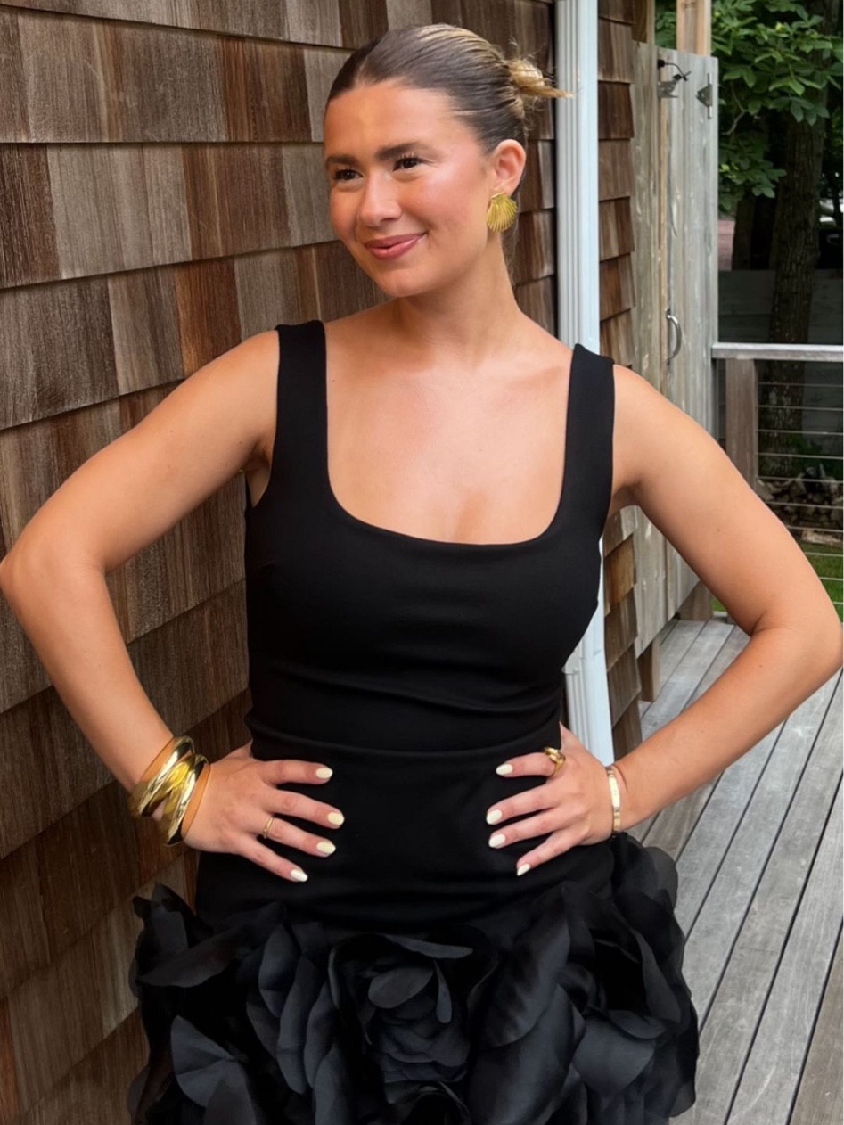 loved my look tonight 🖤 these bangles are my favorite new addition to every outfit. 

#LTKFind #LTKstyletip