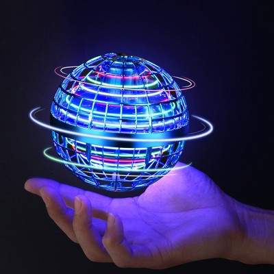 HOM Flying Orb Ball Globe-Shaped Mini Drone Hover Ball with LED and Hidden Propellers - Safe Outdoor Toys for Kids and Adults | Target