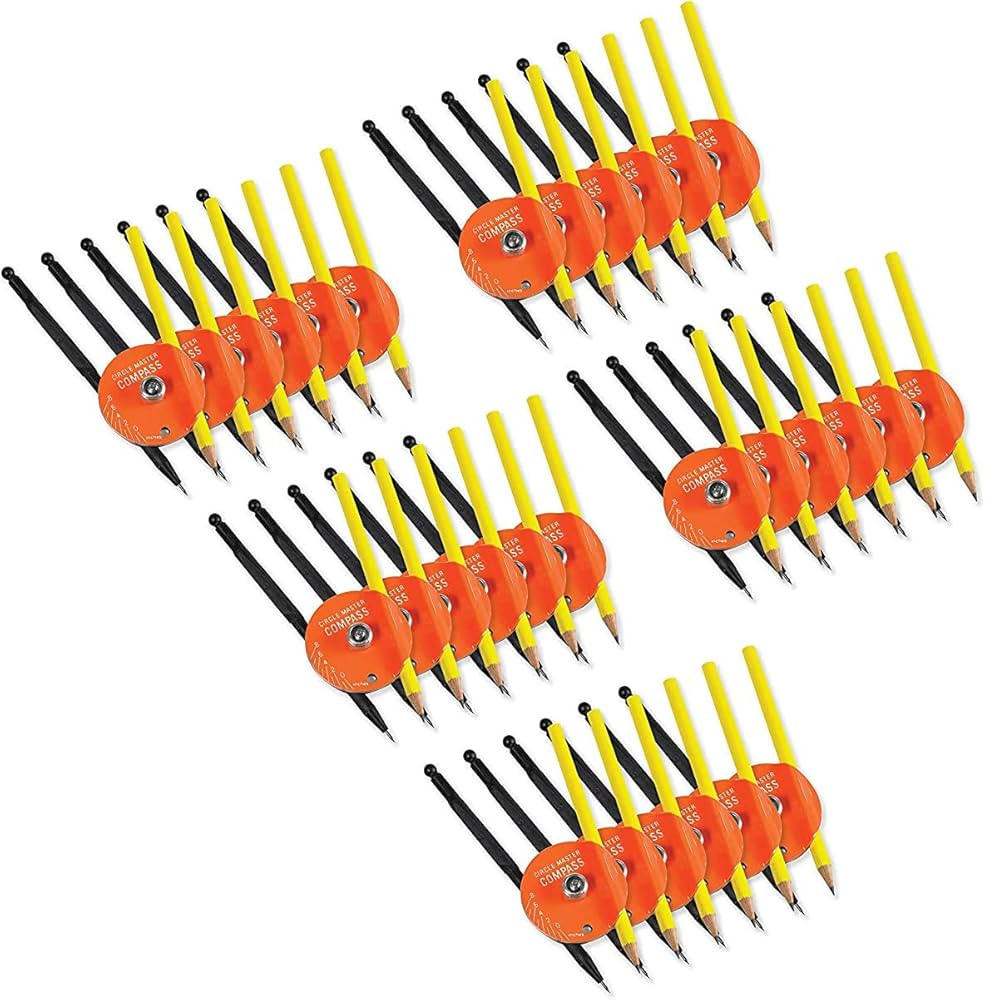 hand2mind Circle Master Math Compass (Pack of 30) | Amazon (US)