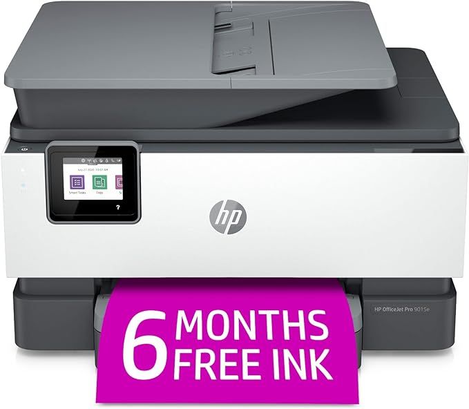 HP OfficeJet Pro 9015e Wireless Color All-in-One Printer with bonus 6 months Instant ink with HP+... | Amazon (US)