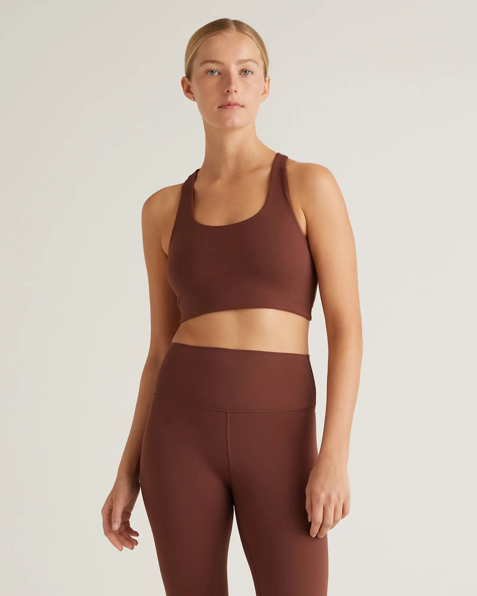 Ultra-Form Scoop-Neck Longline Bra | Quince