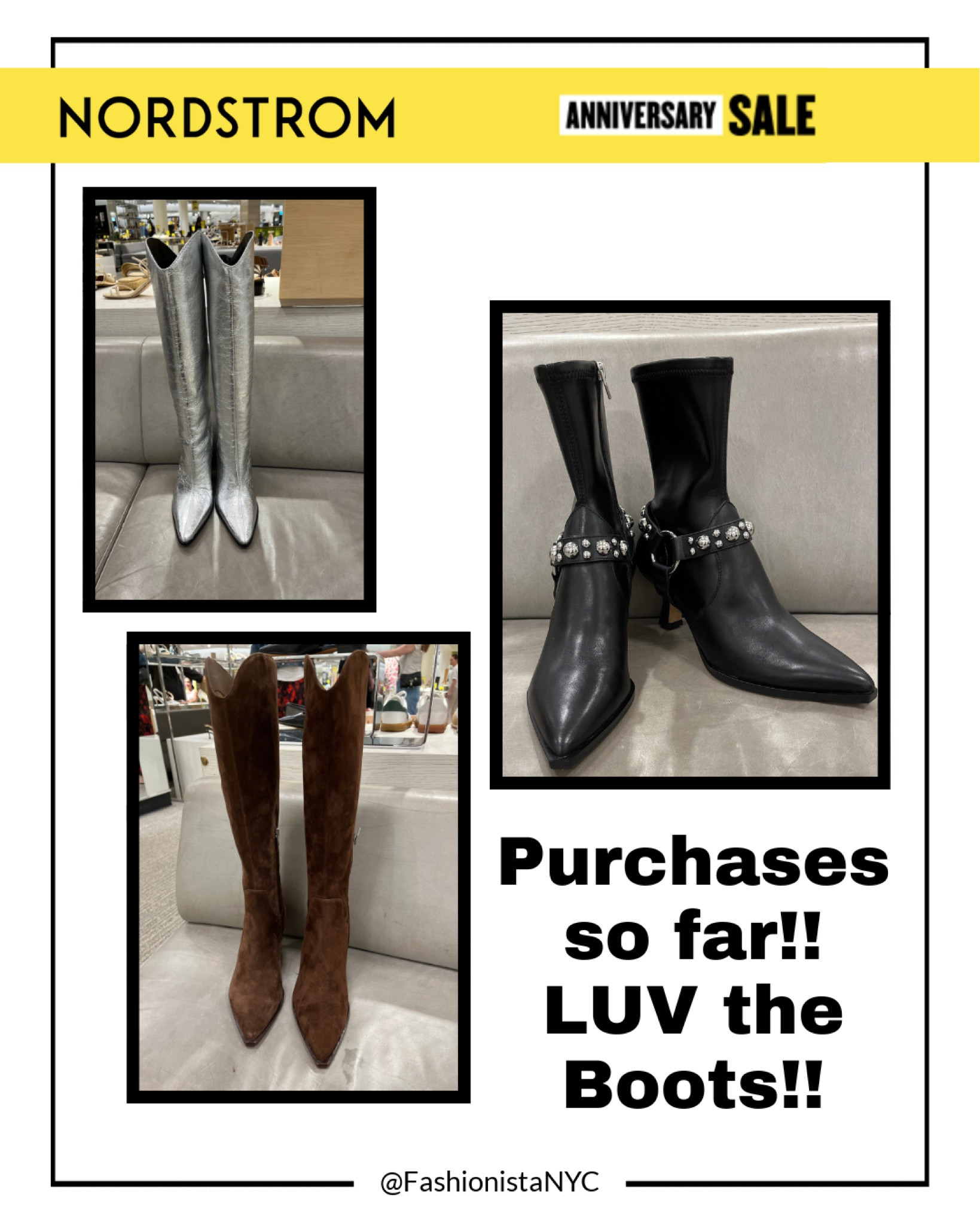 Have you shopped the Nordstrom Anniversary SALE yet?? Just added 3 pairs of Boots to my closet??
You like?? 👍 
Boots - Nordstrom- NSale - SALE 

Follow my shop @fashionistanyc on the @shop.LTK app to shop this post and get my exclusive app-only content!

#liketkit #LTKxNSale #LTKShoeCrush
@shop.ltk
https://liketk.it/4Lczm

#LTKSaleAlert #LTKWorkwear #LTKStyleTip