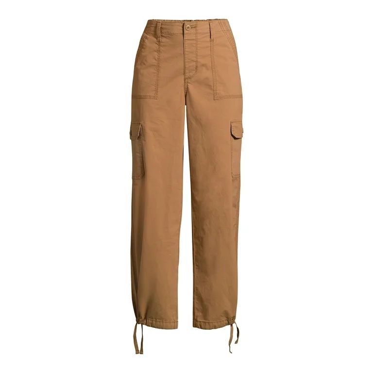 No Boundaries Women's Juniors Cargo Pants, 30” Inseam, Sizes XS-XXXL | Walmart (US)