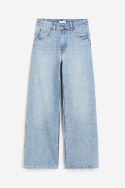 Wide High Jeans | H&M (US + CA)