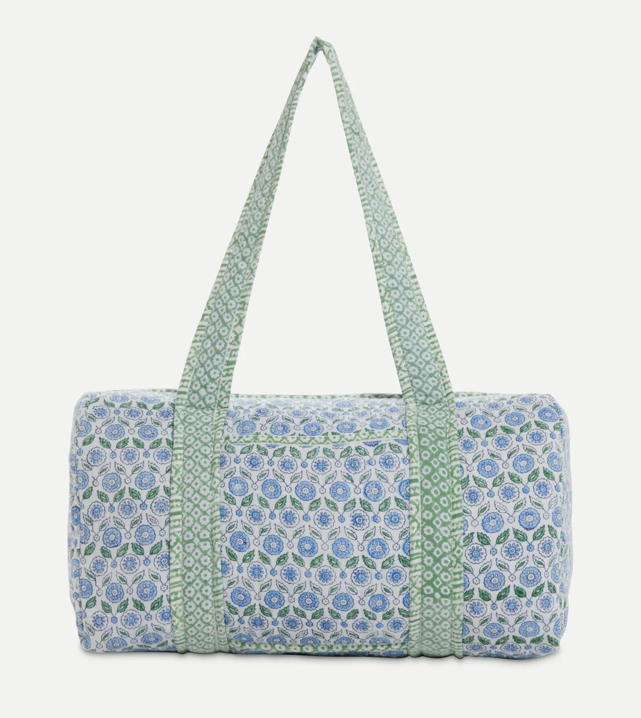 Quilted Block Print Weekender Bag | Renwick Golf