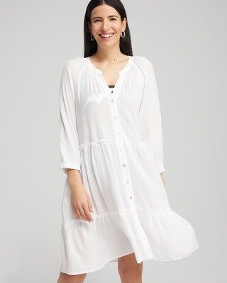 Button Front Swim Coverup | Chico's