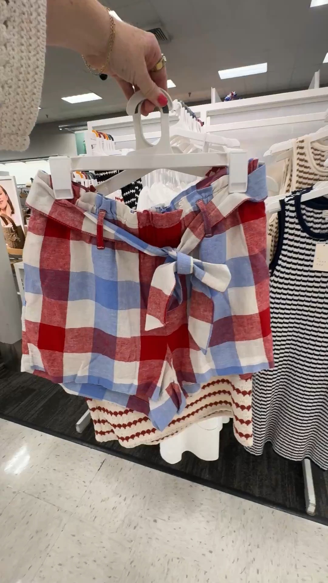 These red white and blue plaid shorts are on sale under $20

#LTKootd #LTKSaleAlert #LTKmomlife