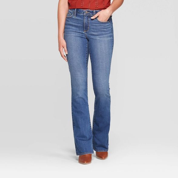 Women's High-Rise Flare Jeans - Universal Thread™ Medium Wash | Target