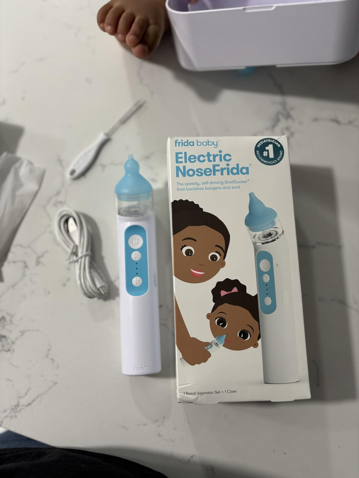 Frida Baby Electric NoseFrida Nasal Aspirator for Baby, Nose Sucker for Baby & Toddler, Upgraded ... | Amazon (US)