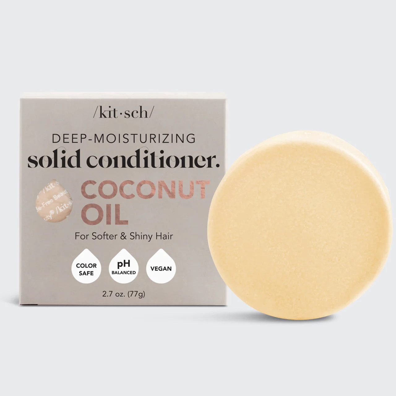 Deep-Moisturizing Conditioner Bar for Dry Damaged Hair | Kitsch
