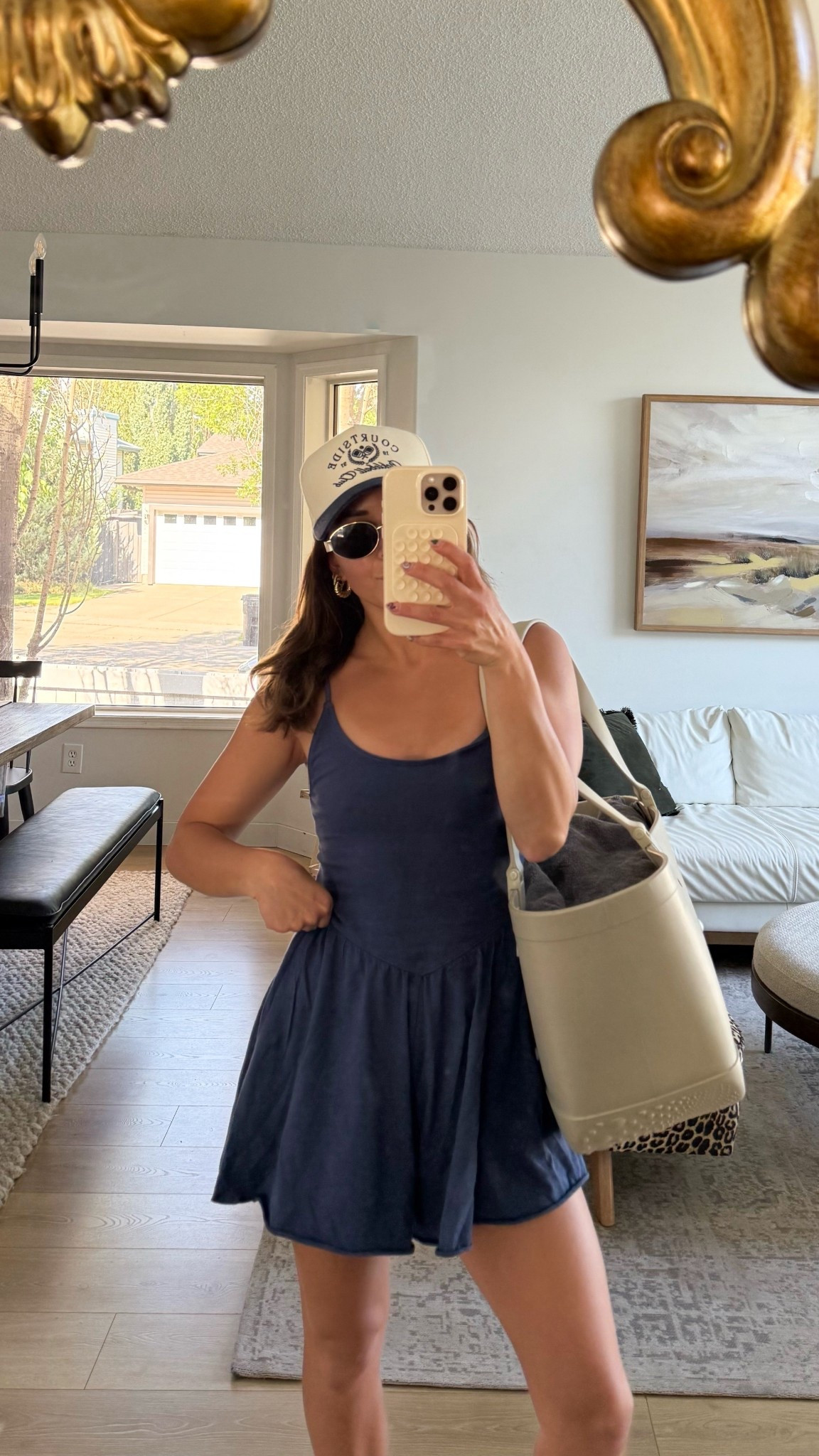 My go to mom outfit! This romper is so comfy & flattering 💙✨ 

#LTKsummer #LTKstyletip #LTKcanada