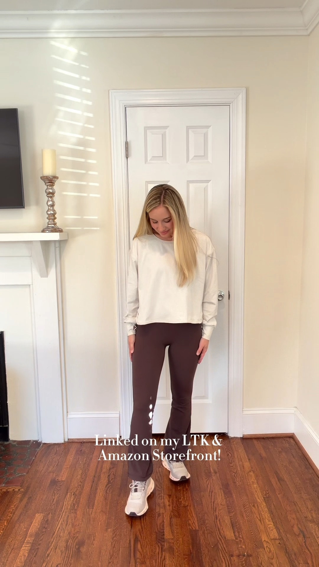 Amazon everyday favorites! Love this workout top and leggings - so comfortable and incredible quality! 👟

Wearing a size small in the petite size in leggings!

#LTKStyleTip #LTKFindsUnder50 #LTKActive