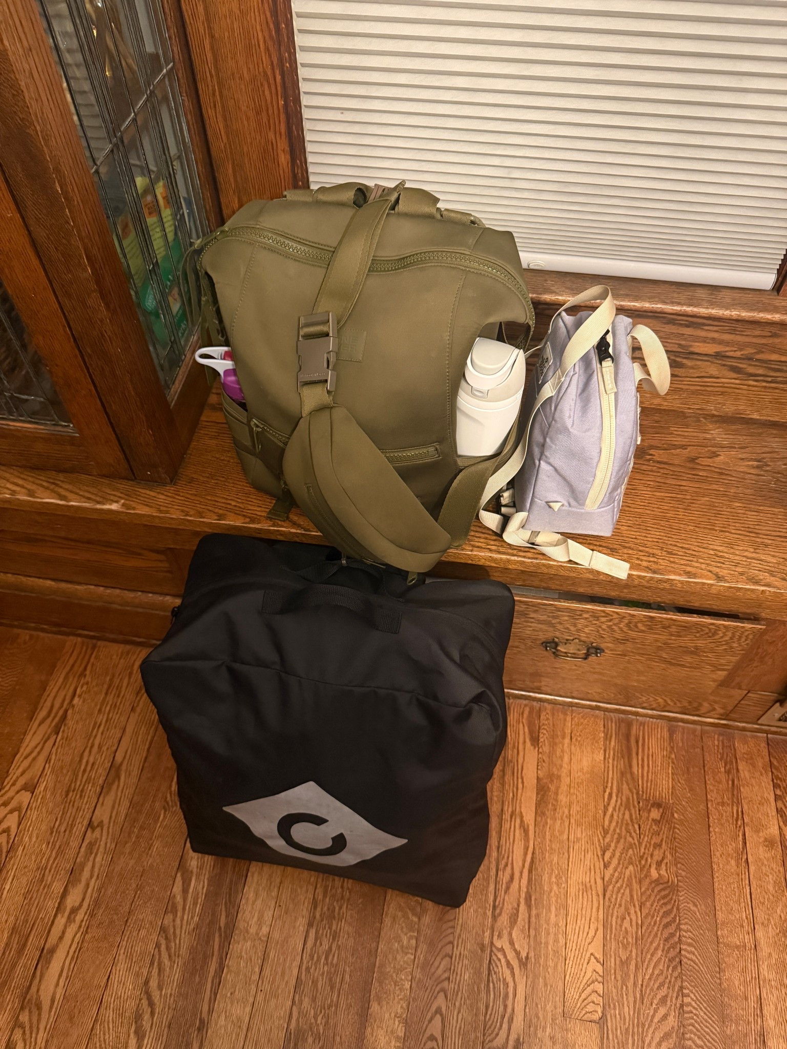 Pretty proud this is all I had for us to take on our flights! Love the stroller fits in the overhead bin!

#LTKKids #LTKTravel #LTKFamily