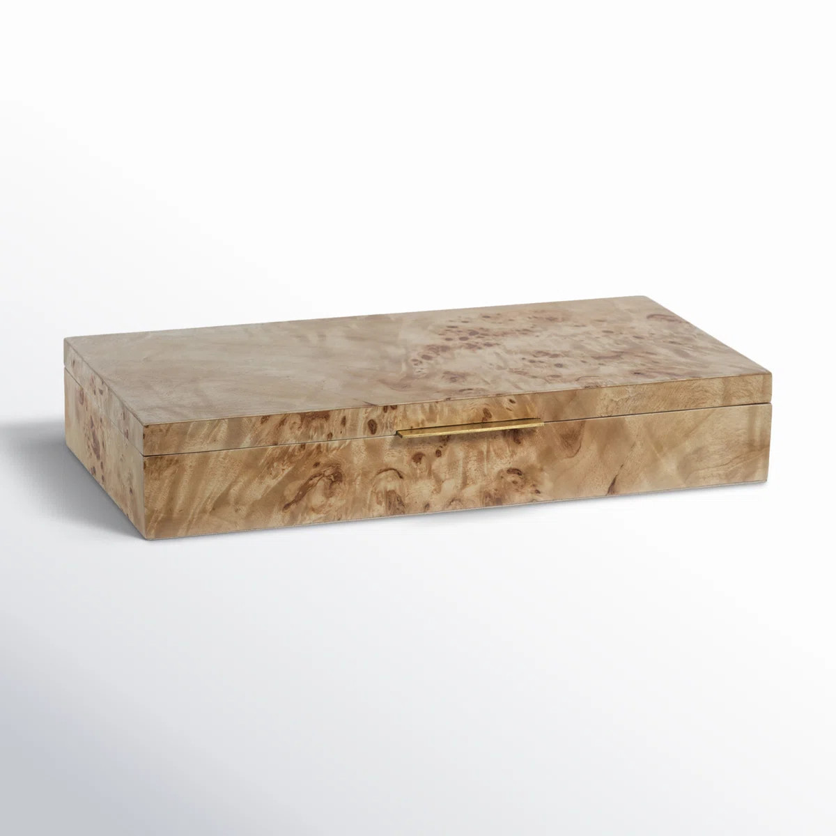 Monterey Burl Veneer/ MDF Decorative Box | Wayfair North America