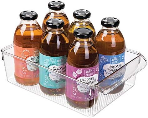 iDesign Plastic Kitchen Organiser, Large Fridge Storage Bin Made of Durable Plastic, Practical Cu... | Amazon (UK)