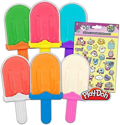 Play-Doh Frozen Pops Modeling Compound Bundle ~ 6 Play-Doh Frozen Treats for Arts & Crafts, Creative | Amazon (US)