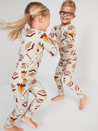 Unisex Matching Printed Pajama Set for Toddler &#x26; Baby | Old Navy (US)