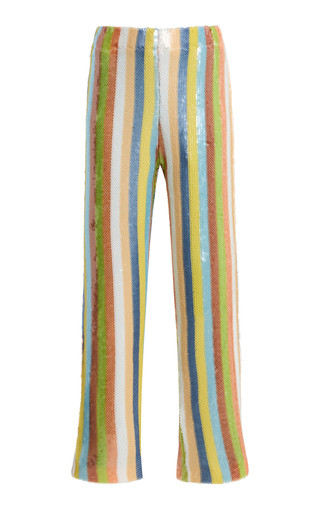 Exclusive La Isla Sequinned Straight-Leg Pants | Moda Operandi (Global)