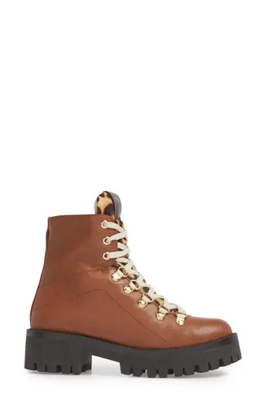 Boom Hiker Boot with Genuine Calf Hair | Nordstrom