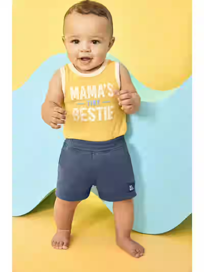 Garanimals Baby Boy Graphic Tank Bodysuit Sizes 0-24 Months - Walmart.com | Walmart (US)