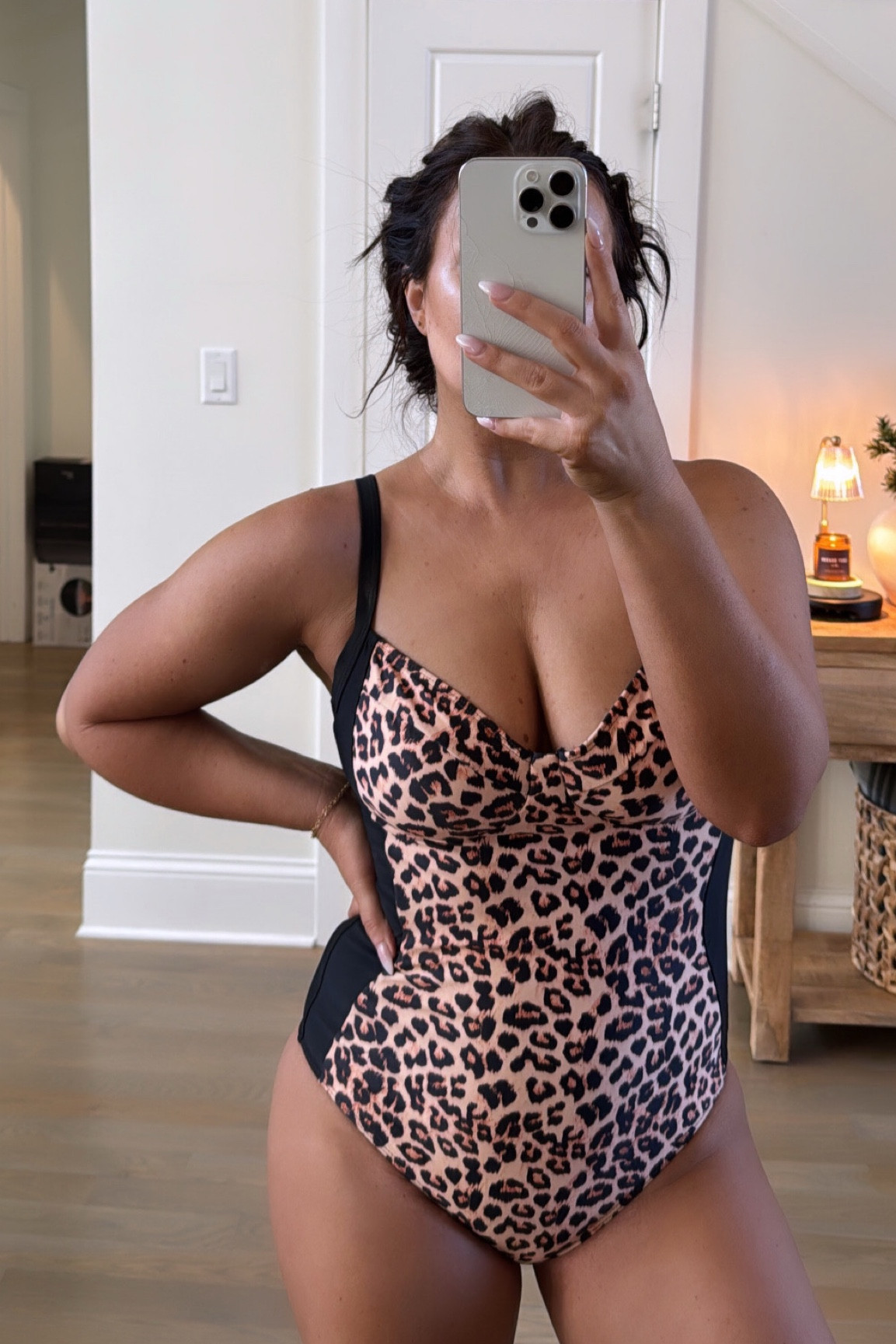 Feeling good in a one piece ✨ This one is flattering and gives you more of a silhouette of your body! I am 5’4” 145 pounds wearing a size medium! 

swimsuits, Amazon swimsuits, one piece swimsuits, full coverage swimsuits, MOM approved swimsuits  


#LTKFindsUnder50 #LTKSwim #LTKWatchNow