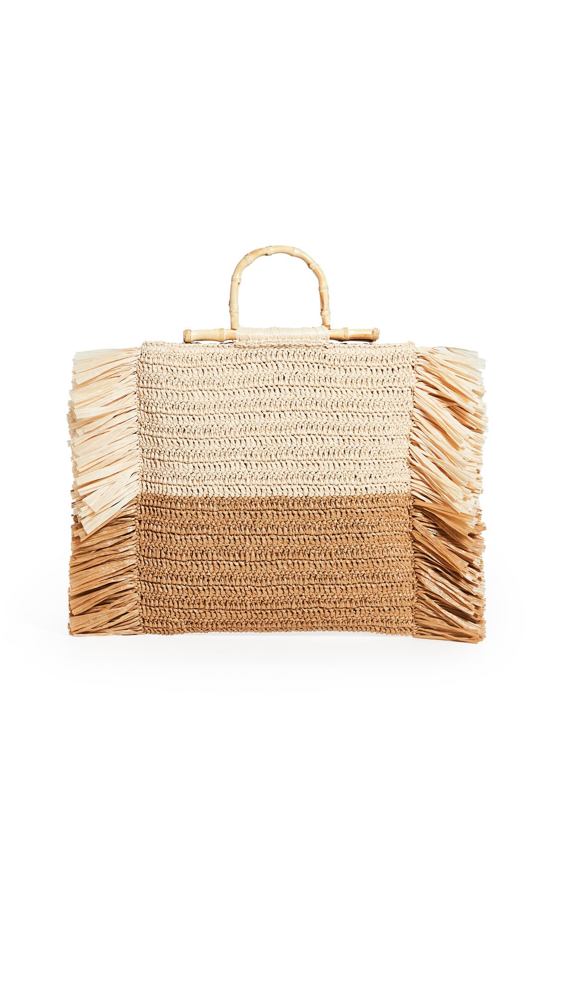 Natural Camel Straw Tote | Shopbop