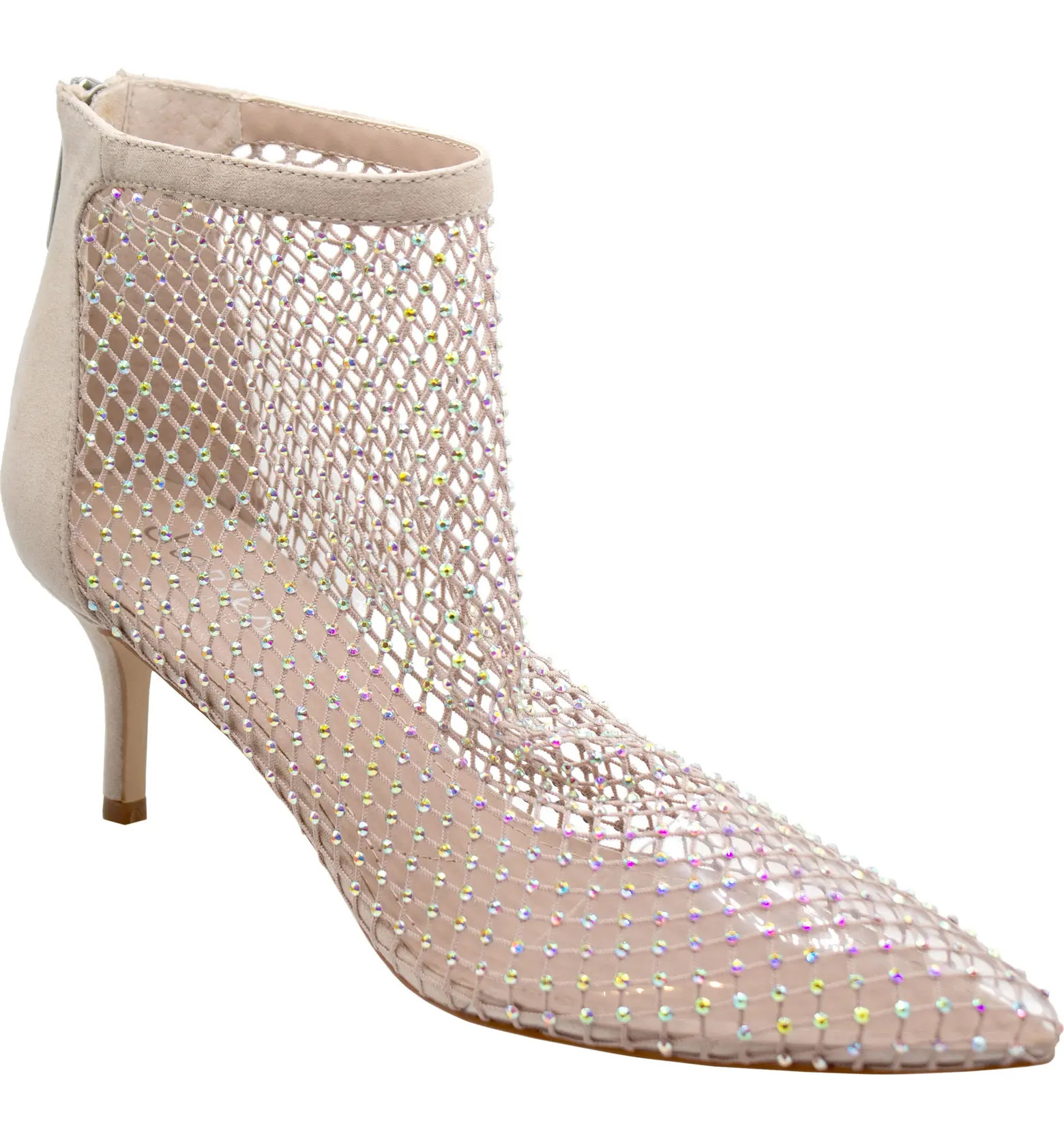 Afterhours Rhinestone Mesh Bootie (Women) | Nordstrom