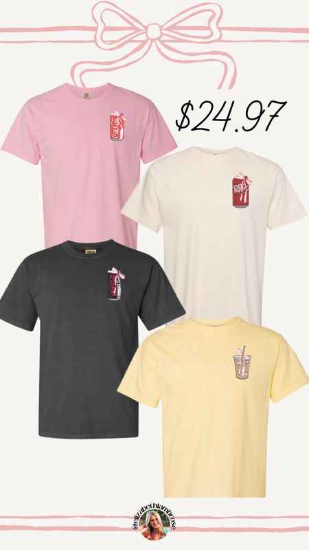 🎀🎀 TRENDING : BOWS 🎀🎀
so in love with the bow trend! these are super cute bow beverage drink for all my drink girlies! 
they have sodas, poppi, alanis, and everything else you can think of! completely customizable to what you want and all the shirt colors you can dream of! 
grab yours today while it’s on sale!!

bows | bow beverage | drink | dr.pepper | diet coke | spring | united monograms | customize 

#LTKU #LTKfitness #LTKsalealert