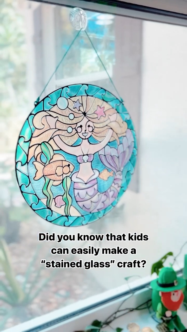 Have you ever seen a “stained glass made easy” craft kit for kids? Your kiddos will love making a beautiful craft that can be easily displayed with the included string and suction cup and you’ll love being able to enjoy your cup of coffee while it’s still hot! ☕️💓

Want the link to this awesome craft? Check today’s stories, drop a comment below or send me a DM! 📩
.
.
.
.
.
.
.
#kidscrafts #kidcraft #kidscraftideas #kidscreate #kidscreativity #stainedglasscraft #kidsstainedglass #stainedglasscraft #kidcrafting  

#LTKkids #LTKU