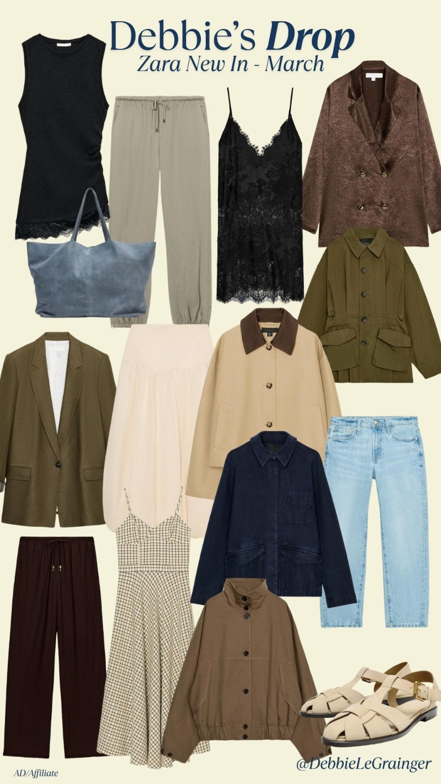 Zara is killing it with their new in - lots of floaty trousers and great transitional jackets 

#LTKuk #LTKeurope #LTKspring