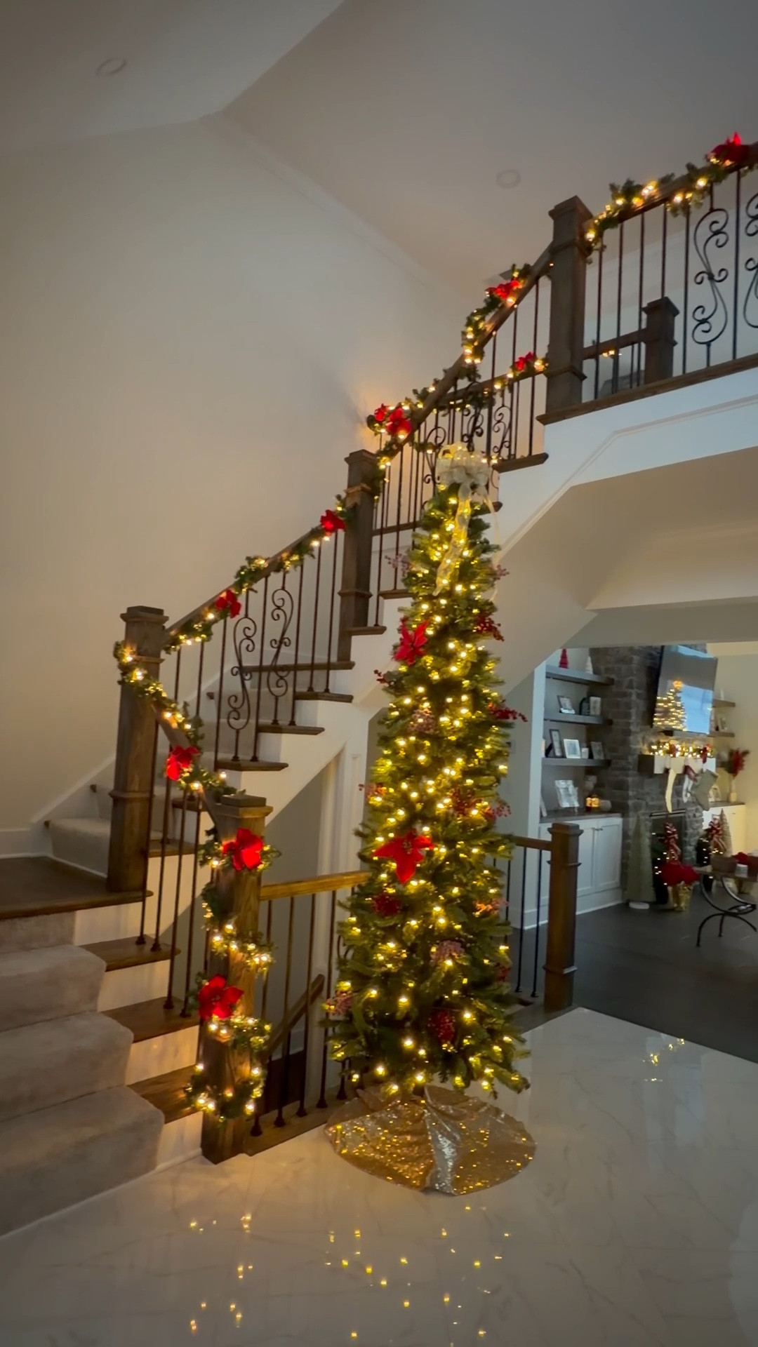 Decorate for Christmas with me!🎄✨ Last year at this time we had just moved in, so I didn’t get to decorate the way I dreamed… but this year? Our home absolutely came to life with Christmas spirit!🙌🏼 We added two more trees, I set up new smart plugs (Alexa is basically my holiday assistant now 😂), and after about a week of decorating every place I had envisioned… it finally feels PERFECT.🥹🫶🏼 There really is no place like home and nowhere I’d rather spend my time.🏡❤️ I still have one more tree to finish in the basement (my Steelers tree)…but more on that later. Enjoy watching our Christmas decor come to life!🎄✨


#LTKvlog #LTKHoliday #LTKHome