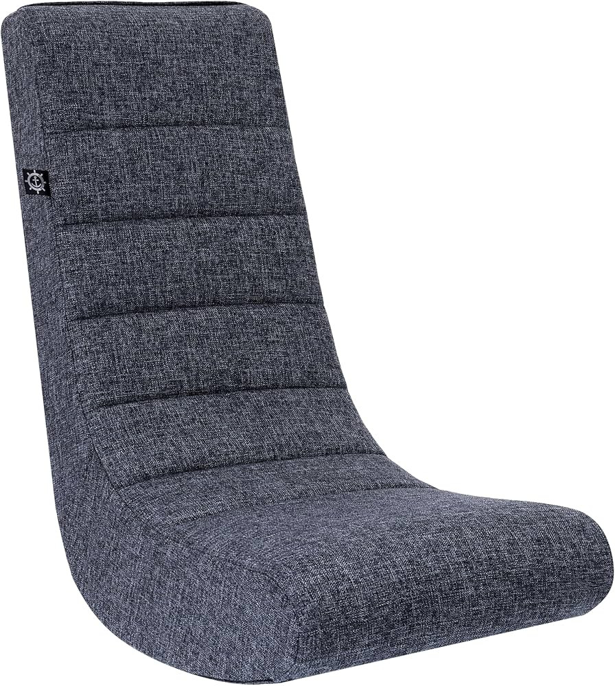 The Crew Furniture Classic Video Rocker Floor Gaming Chair, Kids and Teens, Home Dècor Polyester... | Amazon (US)