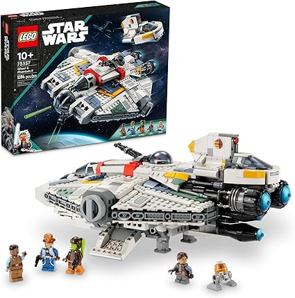 LEGO Star Wars Ahsoka Ghost and Phantom II Spaceship Toy - Star Wars Building Toys Set for Kids, ... | Amazon (US)