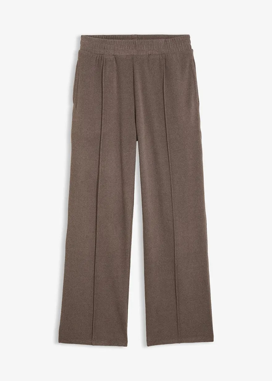Jersey-Hose in Wolloptik | Bonprix DE