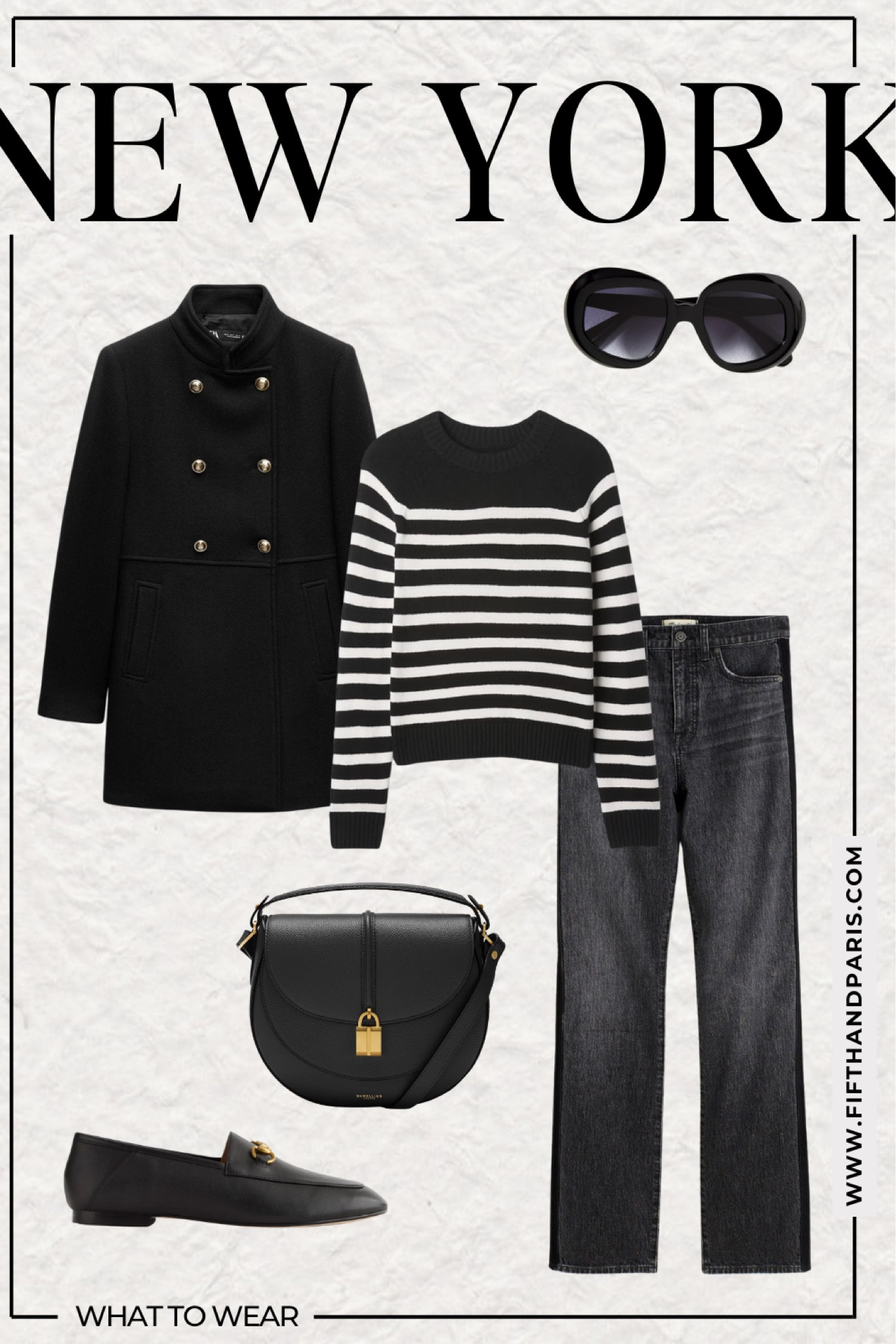 Stripes are the epitome of any French girl wardrobe.  Not only do they add interest with the subtly pattern, they are also classic and timeless.  

#parisianstyle #nycfashion #frenchgirl #capsulewardrobe 
