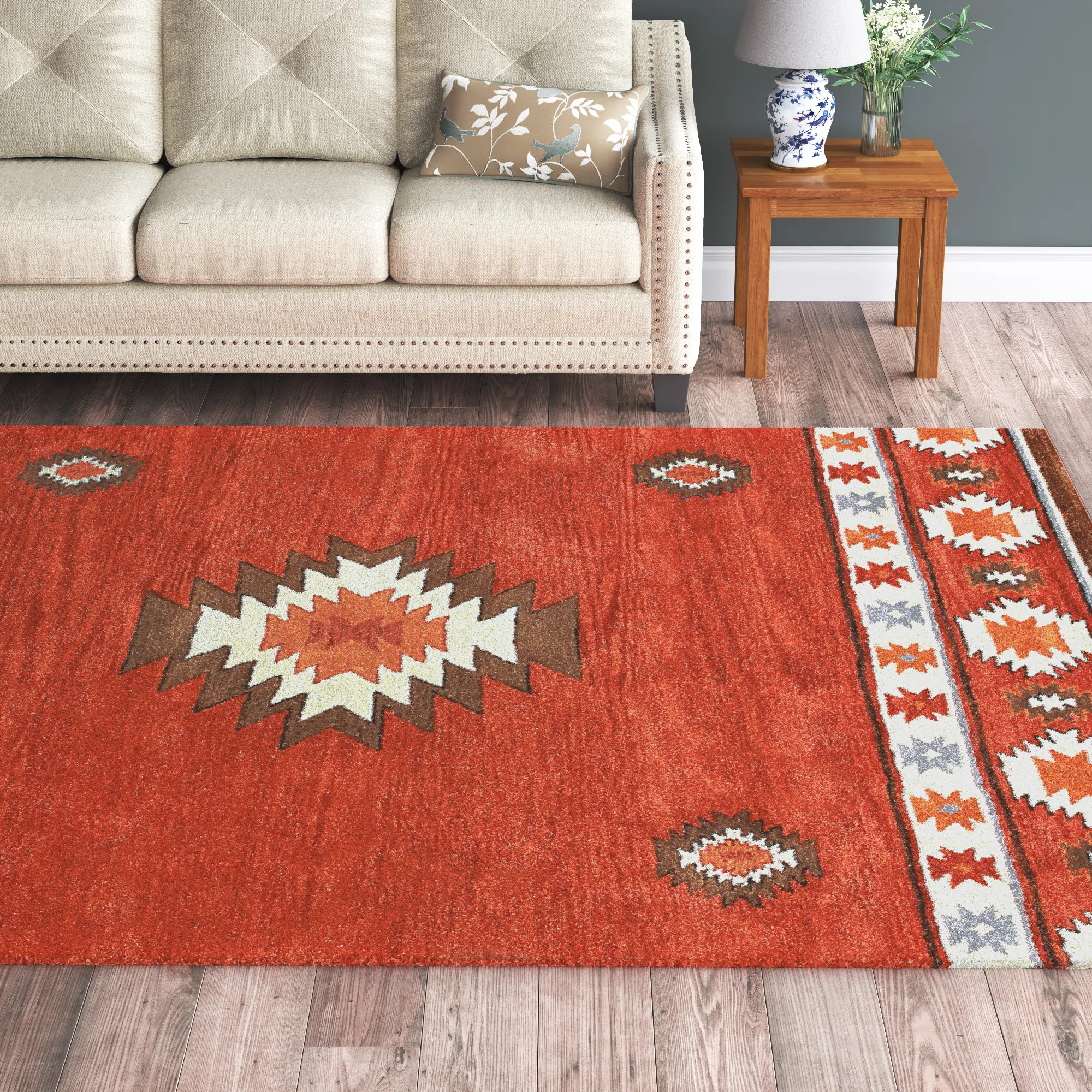Ilgonis Wool Southwestern Rug | Wayfair North America