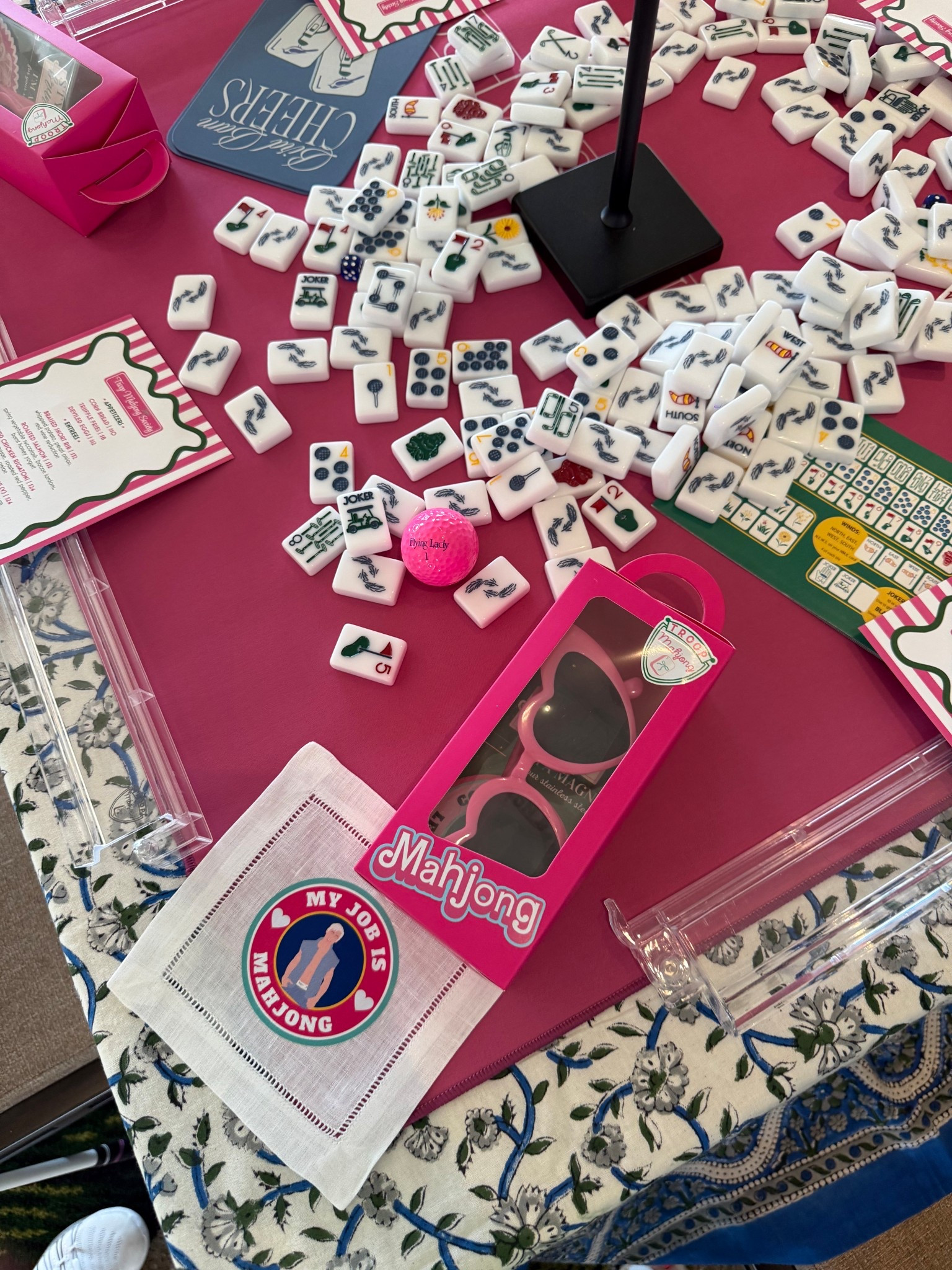 Unboxing my Country Club Mahjong tiles and Hot Pink Mahjong Mat from @southernsparrow use code Stylin10 and comment SHOP for the links! 


#Stylinbrunette #troopmahjong #troopmahjongsociety #mahjong #mahjongg #mahjongtexas #mahj #mahjonginstructor #mahjonginstruiuctortexas #mahjonginstructorsanantonio #sanantoniotx #satx #mahjongtiles #mahjongparty #mahjongclass  #mahjonggame #mahjonglover #americanmahjong #mahjonglife #mahjonglovers #mahjongnight #mahjongaddict #mahjongstyle #mahjongparty #mahjongcommunity #mahjongevents 

#LTKSummerEdit #LTKParties #LTKHome