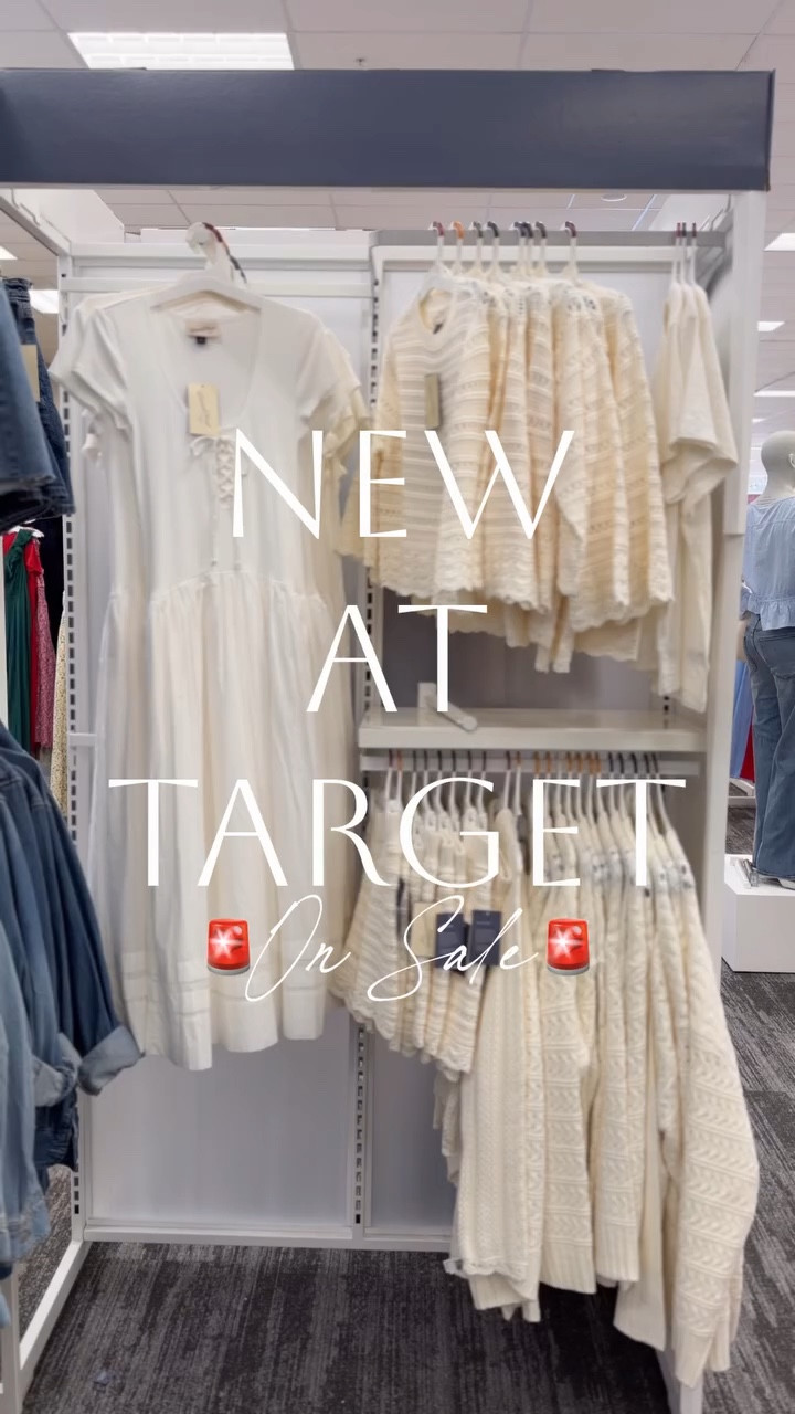New spring finds from Target // on sale!🚨 Loving white in the spring + summer and these pieces are all SO cute! Give me all matching sets, sweaters, and graphic tees! Loving these crochet options! Which Target spring new arrival is your fave?👇🏻

#springfashion #targetstyle #newattarget #targetfinds #newarrivals Target haul, Target try-on, Target new arrivals, Target new release, Target spring fashion, Target women’s fashion, Target style, target style finds, Target outfit, Target try on haul, sweater hoodie, two piece set, piece outfit, open cardigan, white tee, new Target drops, Target fashion finds, Target weekly finds, everyday outfits, casual outfits, Target must haves, affordable spring outfits, spring outfit ideas, budget friendly fashion, mom style, over 30, mom approved, spring fashion 2026


#LTKootd #LTKWorkwear #LTKSaleAlert