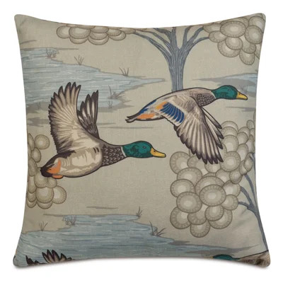 Equestrian Reversible Throw Pillow | Wayfair North America