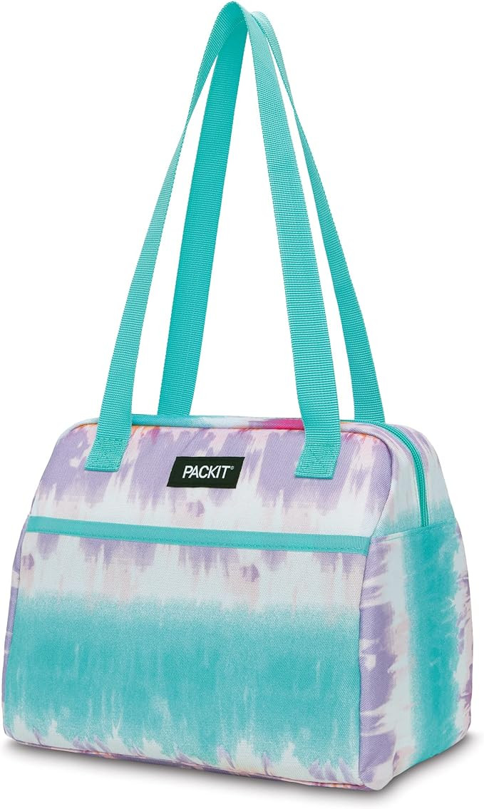 PackIt Freezable Hampton Lunch Bag, Tie Dye Sorbet, Built with EcoFreeze Technology, Collapsible,... | Amazon (US)