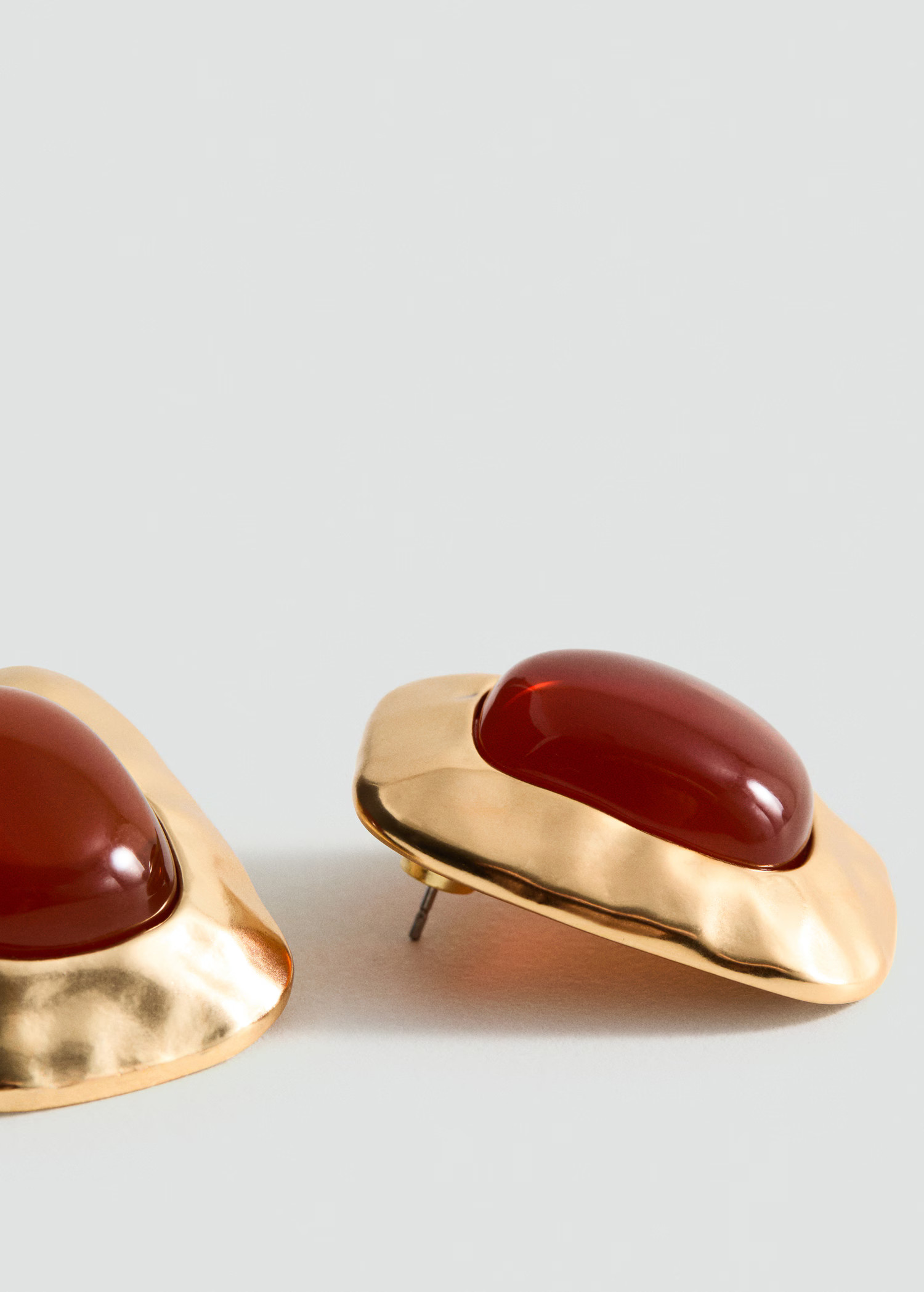 Combined resin stone earrings - Women | MANGO USA | Mango (US/MX/AU)