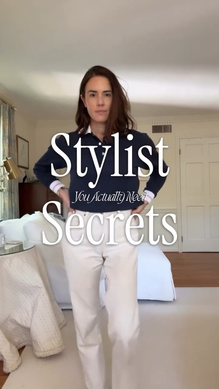 A belt isn’t always the finishing touch—sometimes it’s the distraction.

Here’s why this works without one:

* There’s already clear contrast between the top and pants, so your eye naturally finds the waistline without needing definition
* The top hits at the perfect proportion point—right at the waistband—so it creates structure on its own
* The collar and cuffs add visual interest, which pulls attention upward and outward instead of centering it on the waist
* Adding a belt here would compete, not complement

Keep following for more styling tips 😘

#LTKSaleAlert #LTKootd #LTKOver40
