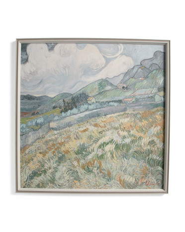 30x30 Blue Fields Van Gogh Wall Art | TJ Maxx