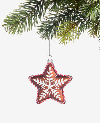 Holiday Lane Gingerbread Village Star Ornament, Macy's Exclusive - Macy's | Macy's