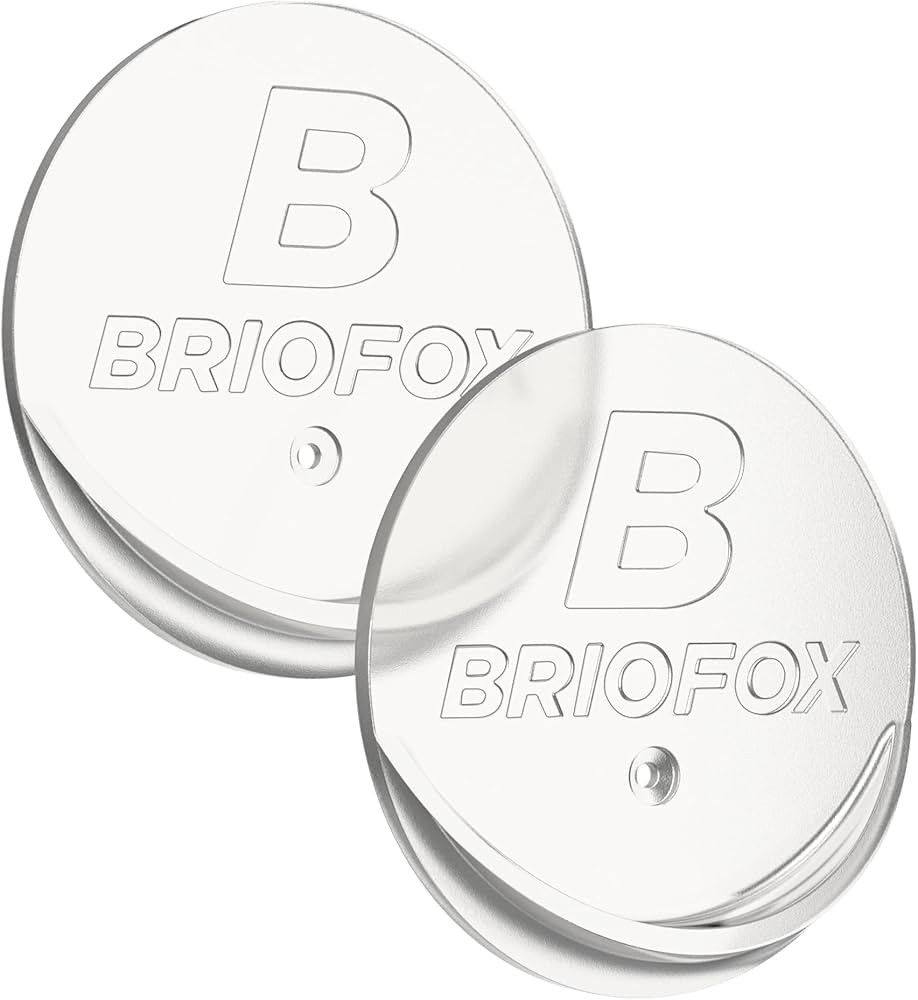 BRIOFOX Shower Curtain Rod Holder 3M Adhesive | Heat Resistant | Waterproof | Max Load 60 lbs Sho... | Amazon (US)