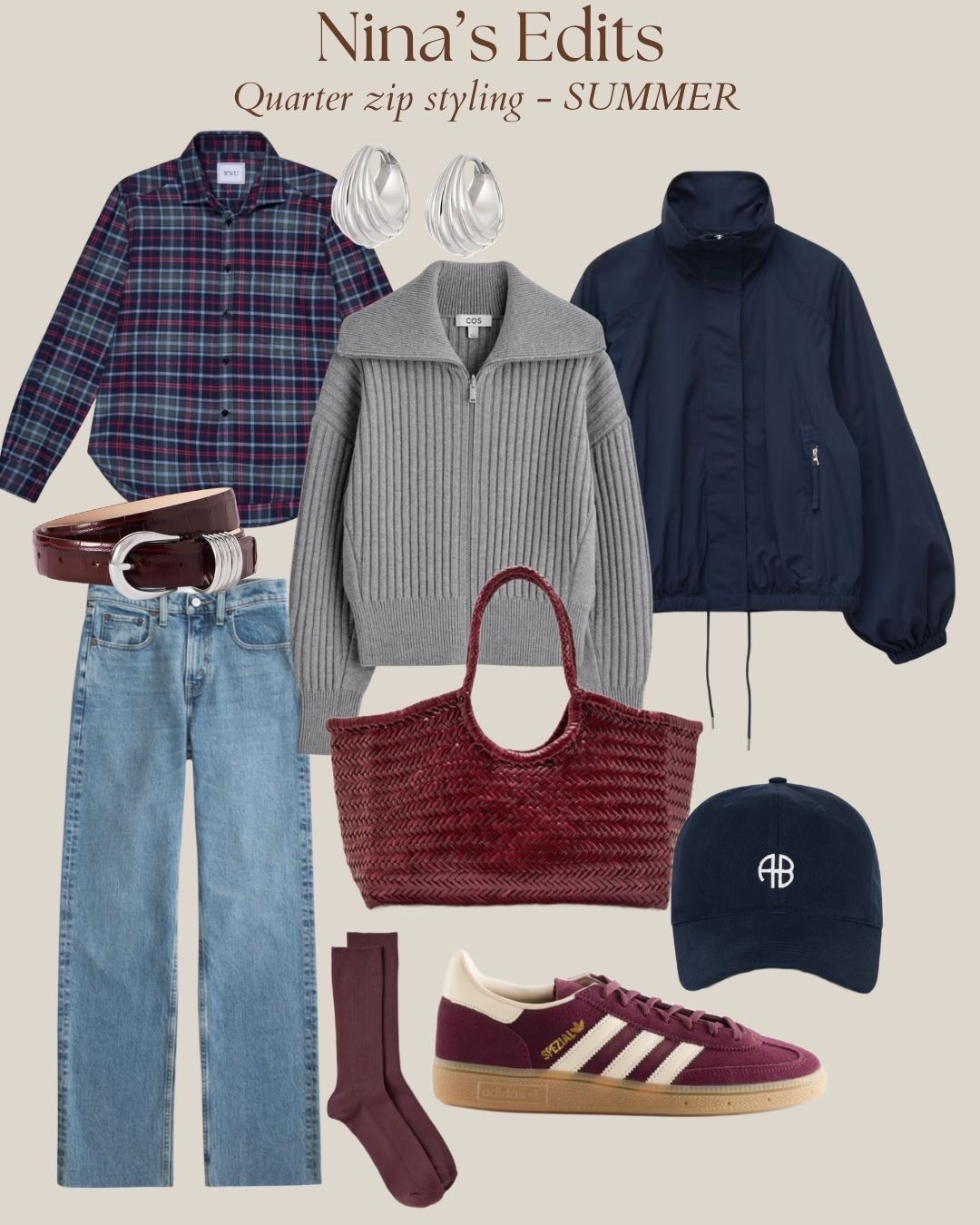 Quarter zip styling - Summer colour palette 

#LTKFashionMonth #LTKspring #LTKuk