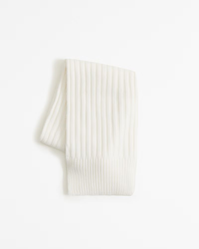Textured Chunky Scarf | Abercrombie & Fitch (US)