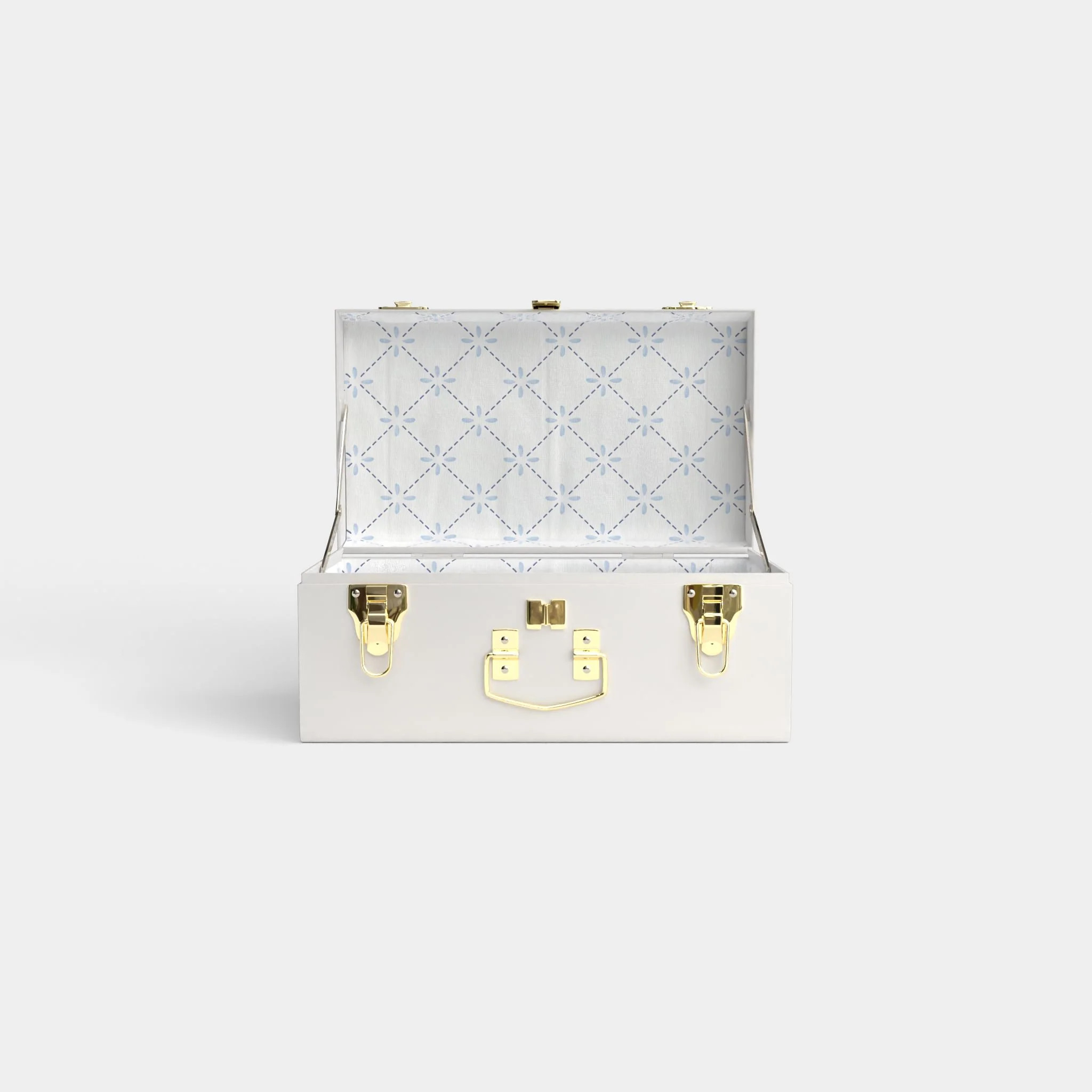 Mini Trunk - White | Petite Keep, LLC